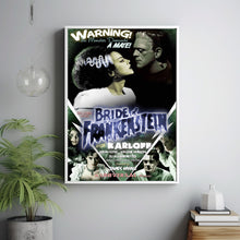 Bride of Frankenstein 1935Poster Art Print Movie Posters Gift for Movie lovers 7