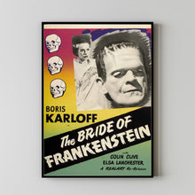 Bride of Frankenstein 1935Poster Art Print Movie Posters Gift for Movie lovers 8