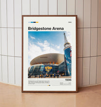 Bridgestone Arena Poster, Nashville Predators Poster Print, NHL Arena Poster, Hockey Fan Gift Print