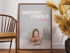 Bridget Jones Movie Poster, Romantic Comedy Wall Art,Iconic Chick Flick Print, British Film Decor, Perfect Gift for Rom, Com Lovers,Wall Art 1890836701