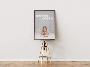 Bridget Jones Movie Poster, Romantic Comedy Wall Art,Iconic Chick Flick Print, British Film Decor, Perfect Gift for Rom, Com Lovers,Wall Art 1890836701