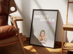 Bridget Jones Movie Poster, Romantic Comedy Wall Art,Iconic Chick Flick Print, British Film Decor, Perfect Gift for Rom, Com Lovers,Wall Art 1890836701