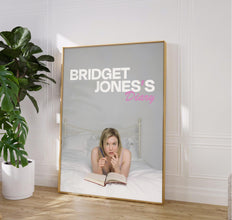 Bridget Jones Movie Poster, Romantic Comedy Wall Art,Iconic Chick Flick Print, British Film Decor, Perfect Gift for Rom, Com Lovers,Wall Art 1890836701