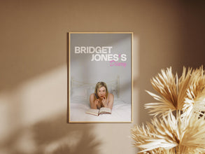 Bridget Jones Movie Poster, Romantic Comedy Wall Art,Iconic Chick Flick Print, British Film Decor, Perfect Gift for Rom, Com Lovers,Wall Art 1890836701