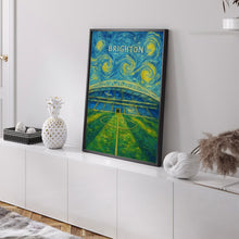 Brighton & Hove Amex Stadium Illustration - Contemporary Art Poster - FRAMED or UNFRAMED - Best Gifts for Him - Fast UK Delivery