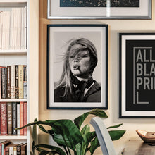 Brigitte Bardot Poster, Old Hollywood Black and White Wall Art, Vintage Print, Photography Prints, Museum Quality Photo Art Print 4431947009