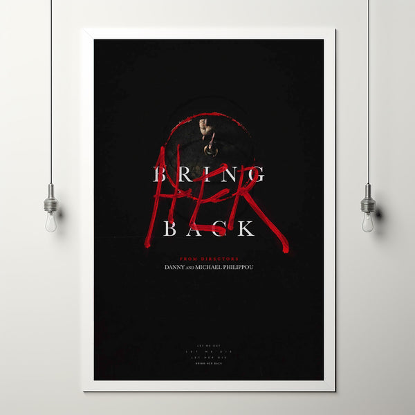 Bring Her Back 2025 Poster Art Print Movie Posters TV Posters Gift for Movie lovers