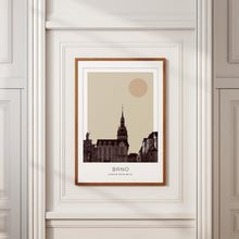 Brno Poster Print, Brno Travel Poster, Brno Minimalistic Wall Art, Brno, Czech Republic 1882437301