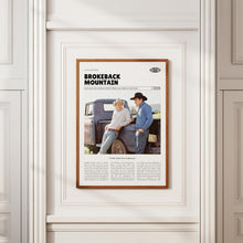 Brokeback Mountain, Ang Lee, Retro Movie Poster, Custom Movie Poster 4421169617