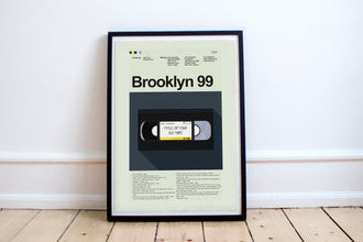 Brooklyn 99  Minimalist Movie Poster 1441031910