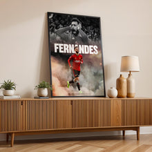 Bruno Fernandes Football Poster Manchester United Football Art Print 4397963906