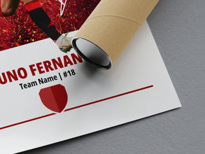 Bruno Fernandes Poster Football Posters, Football Prints 1856074756