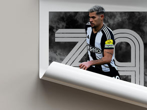 Bruno Guimaraes Poster Newcastle Fan Gift, Soccer Wall Art 4400907005