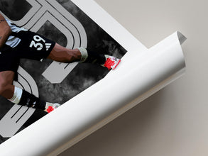 Bruno Guimaraes Poster Newcastle Fan Gift, Soccer Wall Art 4400907005