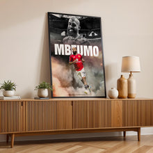 Bryan Mbeumo Football Poster Manchester United Football Art Print 4396416012