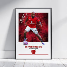 Bryan Mbeumo Poster Football Posters, Football Prints 4362120782