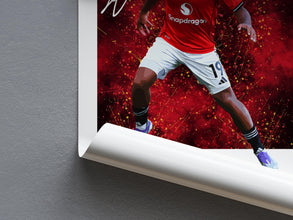 Bryan Mbeumo Poster Football Posters, Football Prints 4362120782