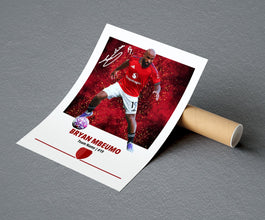 Bryan Mbeumo Poster Football Posters, Football Prints 4362120782