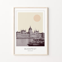 Budapest Poster Print, Budapest Travel Poster, Budapest Minimalistic Wall Art, Budapest, Hungary 1868248474