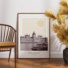 Budapest Poster Print, Budapest Travel Poster, Budapest Minimalistic Wall Art, Budapest, Hungary 1868248474