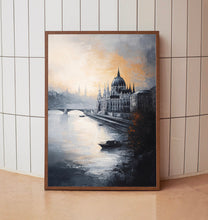 Budapest Travel Print Wall Art, Travel Poster of Budapest, Budapest Art Lovers Gift, Hungary Art Gift