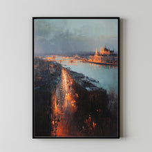 Budapest Travel Print Wall Art, Travel Poster of Budapest, Budapest Art Lovers Gift, Hungary Art Gift 2