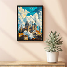 Budapest Travel Print Wall Art, Travel Poster of Budapest, Budapest Art Lovers Gift, Hungary Art Gift 3