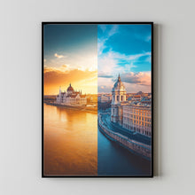 Budapest Travel Print Wall Art, Travel Poster of Budapest, Budapest Art Lovers Gift, Hungary Art Gift 4