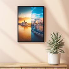 Budapest Travel Print Wall Art, Travel Poster of Budapest, Budapest Art Lovers Gift, Hungary Art Gift 4