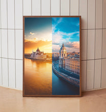 Budapest Travel Print Wall Art, Travel Poster of Budapest, Budapest Art Lovers Gift, Hungary Art Gift 4