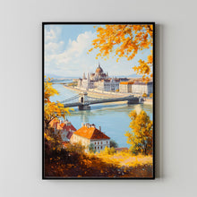 Budapest Travel Print Wall Art, Travel Poster of Budapest, Budapest Art Lovers Gift, Hungary Art Gift 5