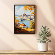 Budapest Travel Print Wall Art, Travel Poster of Budapest, Budapest Art Lovers Gift, Hungary Art Gift 5