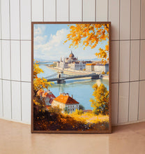 Budapest Travel Print Wall Art, Travel Poster of Budapest, Budapest Art Lovers Gift, Hungary Art Gift 5