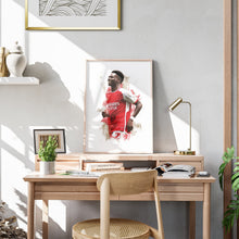 Bukayo Saka - 202324 - Home Kit - Football Poster - Football Print 1559060080