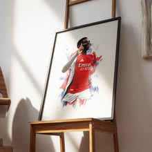 Bukayo Saka - 202425 - Home Kit - Football Poster - Football Print 1813185507