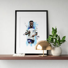 Bukayo Saka - England Star - Football Poster - Football Print 1052599071