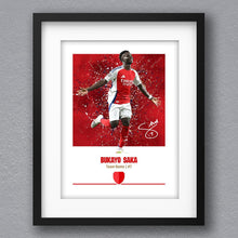 Bukayo Saka Poster Football Posters, Football Prints 1855930220