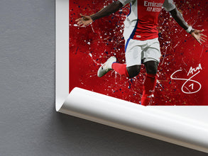 Bukayo Saka Poster Football Posters, Football Prints 1855930220