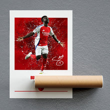 Bukayo Saka Poster Football Posters, Football Prints 1855930220