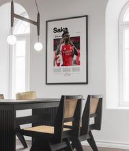 Bukayo Saka Poster, Arsenal Poster, Football gifts 4342206990