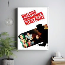 Bulldog Drummond's Secret Police 1939Poster Art Print Movie Posters Gift for Movie lovers