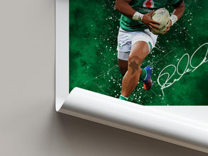 Bundee Aki Poster Irish Rugby Wall Art, Rugby Gift for Fans 4407056054