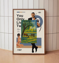 Bushy Park London Poster, Travel Print, Royal Parks, Hampton Court Palace, Richmond Upon Thames, Kingston, Teddington, East Molesey, Art (2)