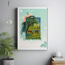 Bushy Park London Poster, Travel Print, Royal Parks, Hampton Court Palace, Richmond Upon Thames, Kingston, Teddington, East Molesey, Art (2)