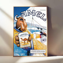 CAMEL Vintage Cigarette Poster, Cigarettes Collection Ad Wall Art, Vintage Design Advertisement, Retro Poster 1862657417