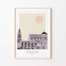 Córdoba Poster Print, Córdoba Travel Poster, Córdoba Minimalistic Wall Art, Córdoba, Spain 1882437503