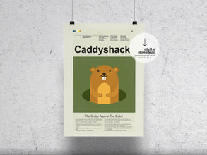 Caddyshack  Minimalist Movie Poster 1455260293