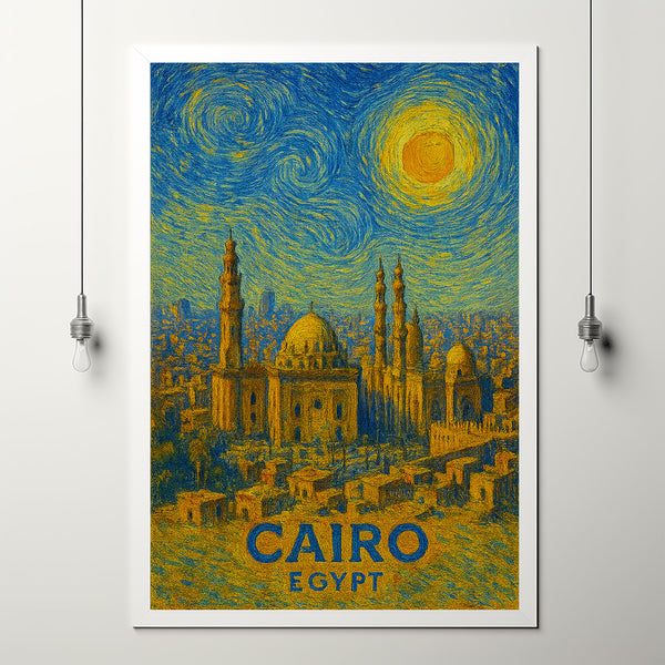 Cairo Poster Print, Cairo Travel Poster, Cairo Minimalistic Wall Art, Cairo, Egypt