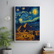 Cairo Travel Poster, Egypt Wall Art Print, Illustration Poster, Artwork, Home & Office decor, Gift idea, Giza Travel print, Pyramids poster