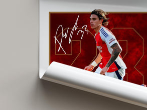 Calafiori Football Poster North London Club Wall Art 4384902306